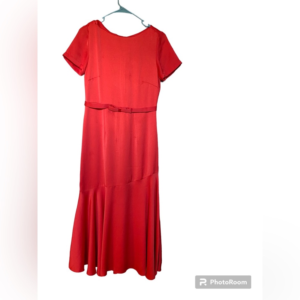 Satin Long dress